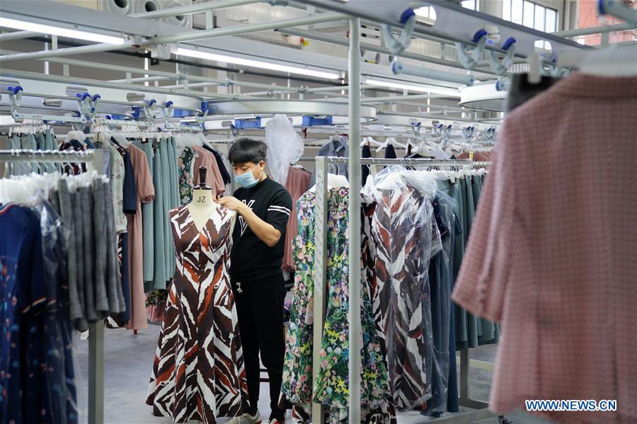 The Textile Wholesale Market in Beijing