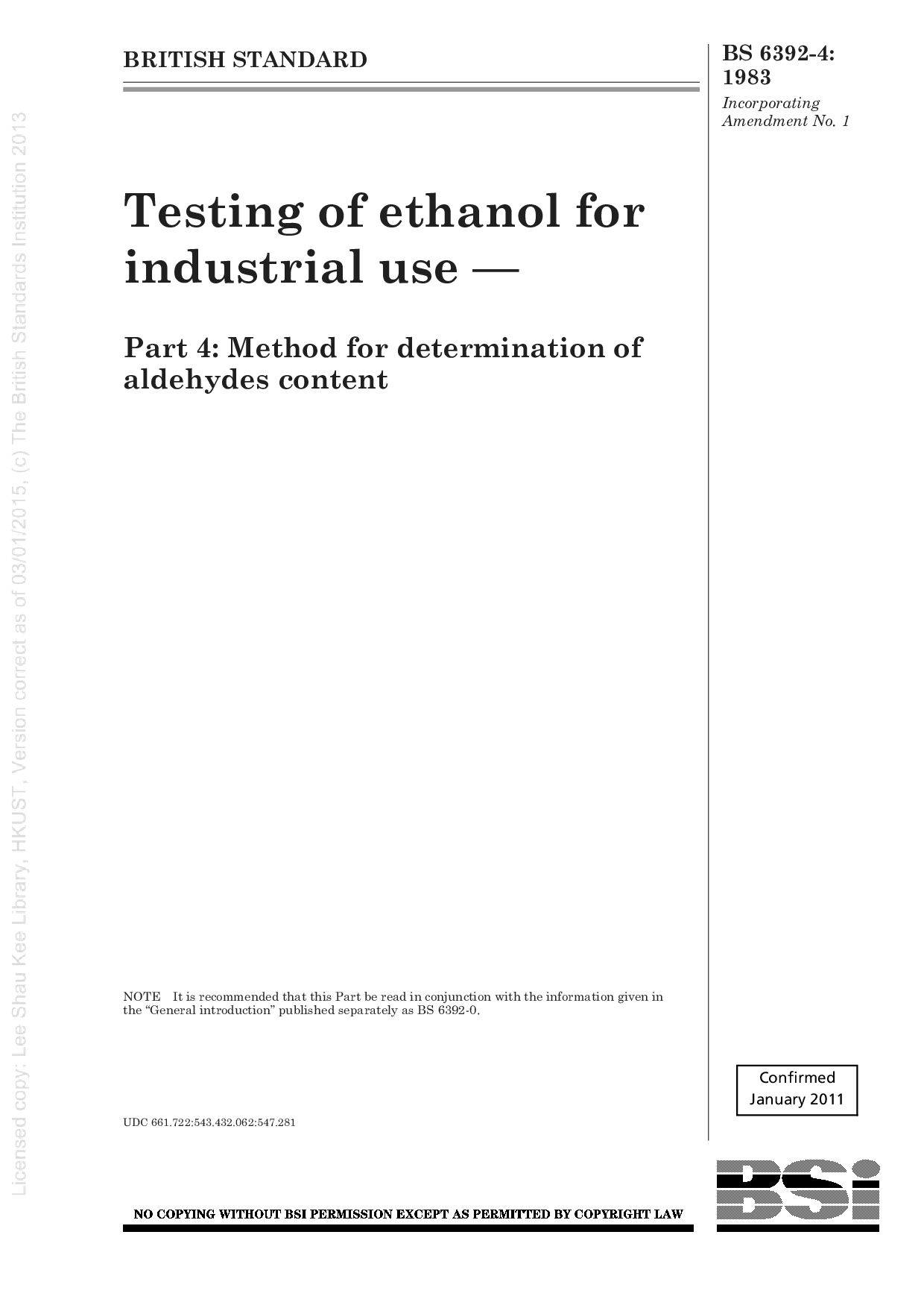 Title: Methods for the Detection of Formaldehyde in Textiles