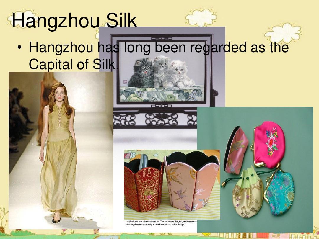 Title: The History of Hangzhou Silk Textiles: A Cultural Heritage of China