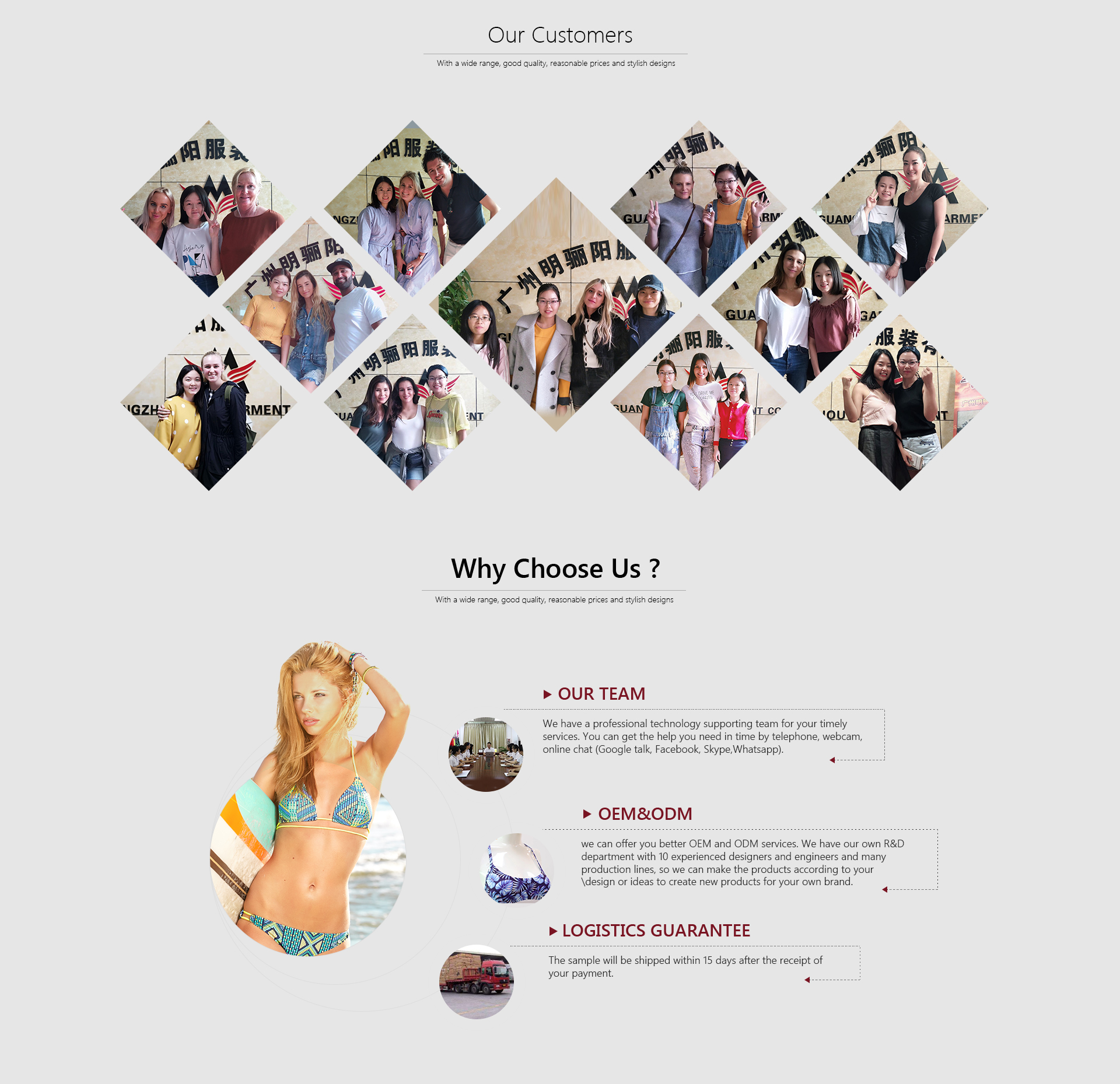 Guangdong Textile Brand Womens Wear Merchandising Network