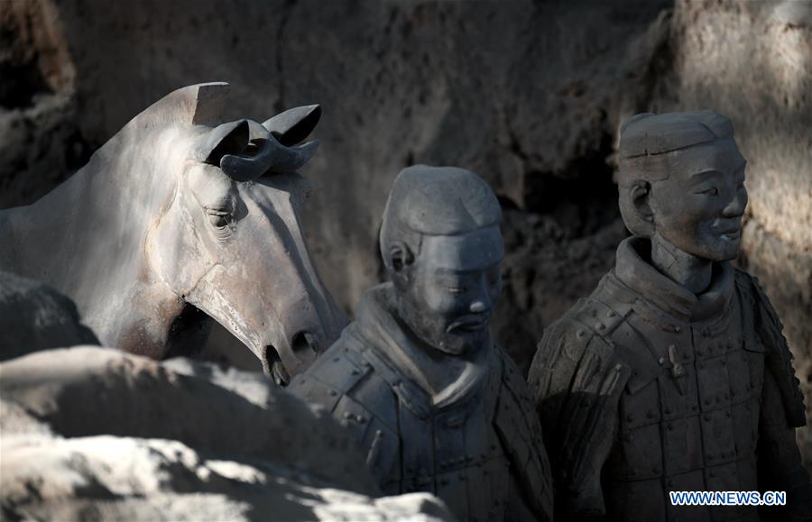 Title: The Magnificence and Intricacy of Qin Terra-Cotta Warriors and Horses Textiles