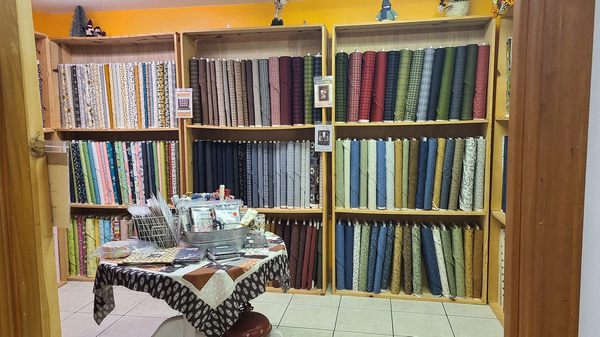 The Textile Shop: A World of Fabric and Thread