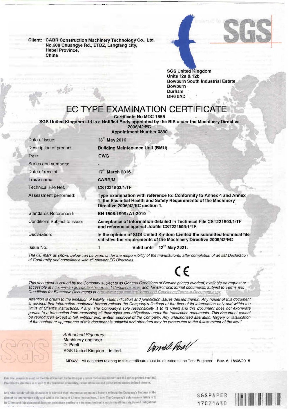 Title: Certifications Required for Textile Exports to Europe