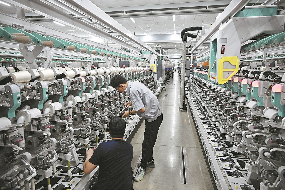 Textile Industry Output Value in China