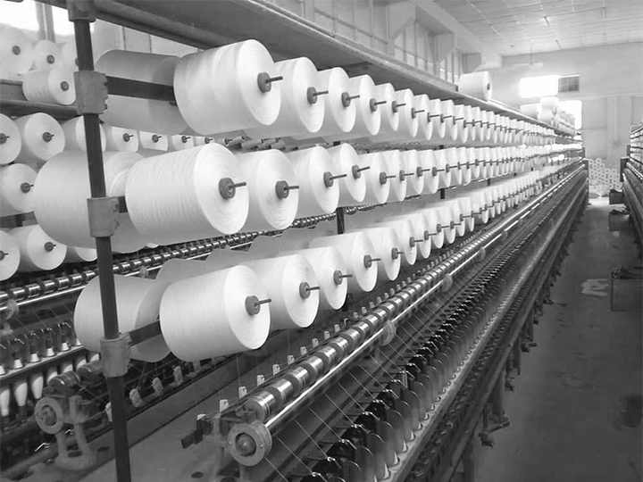 Textile Factory Yarn Separation Process