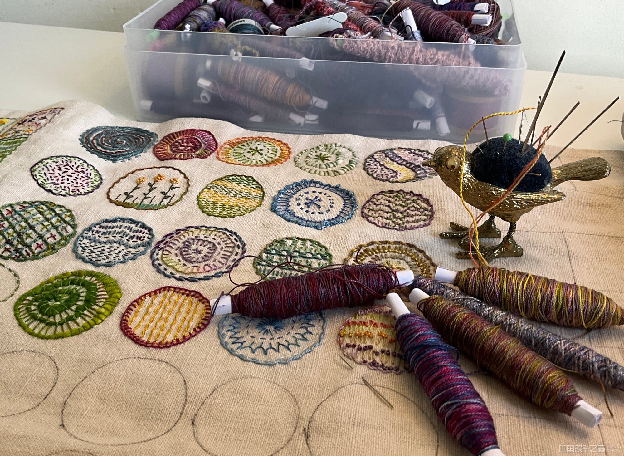 Title: The Art of Crafting Friends with Textiles