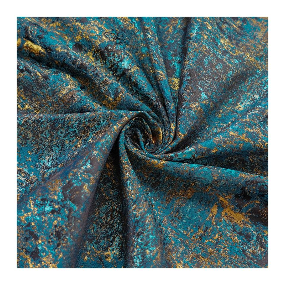 Title: A Glimpse of the Striking Beauty of Blue Textile Patterns