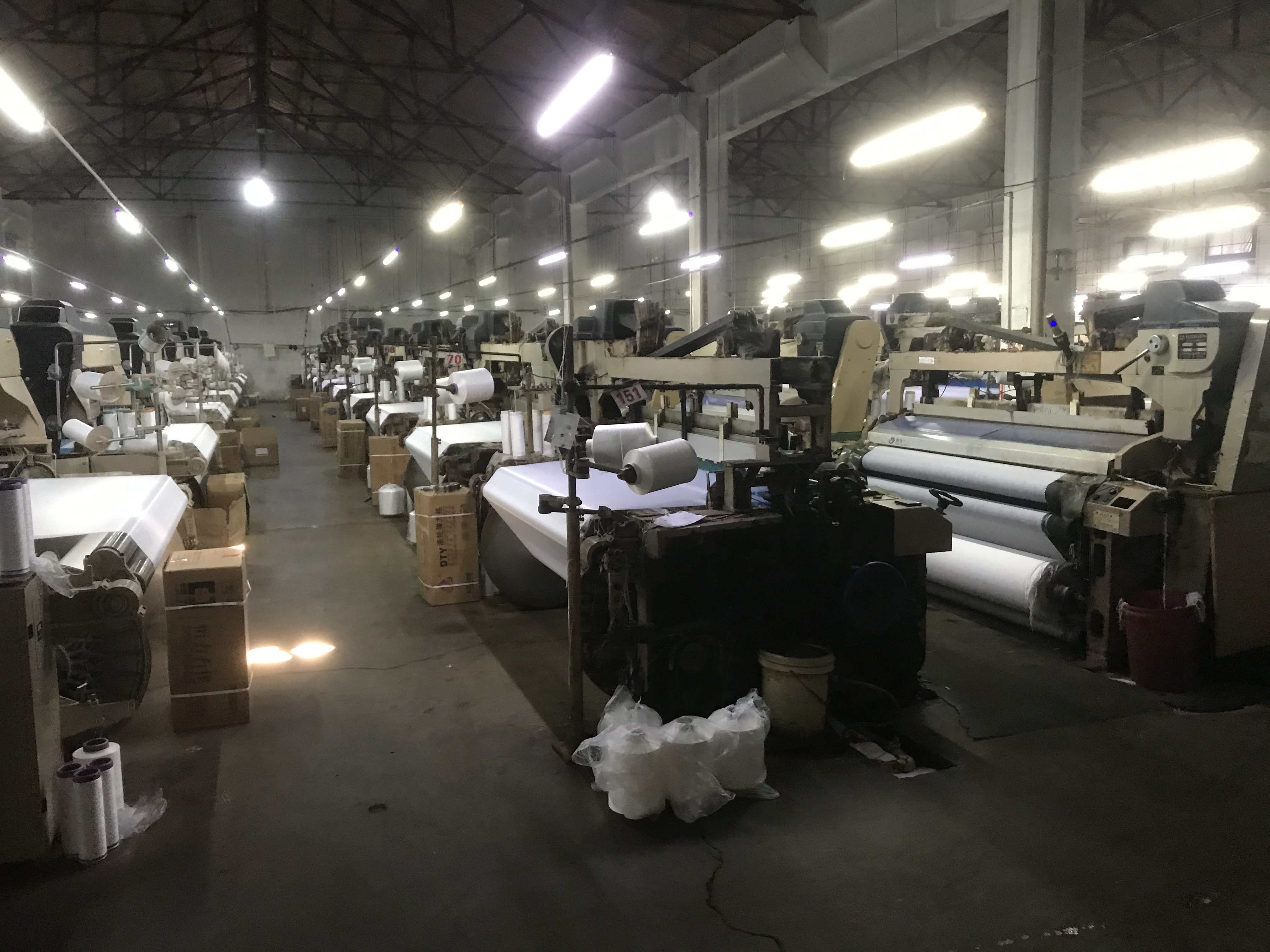 Textile Factory Bobbin Winding Video Production