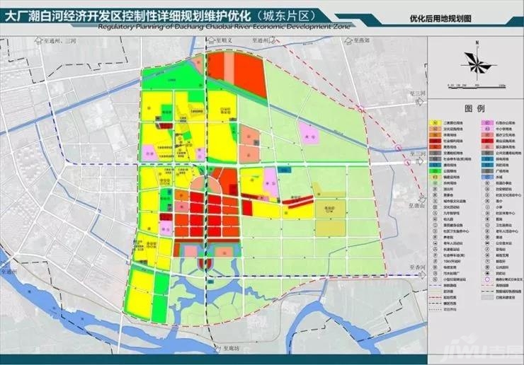 淮北纺织厂片区规划图