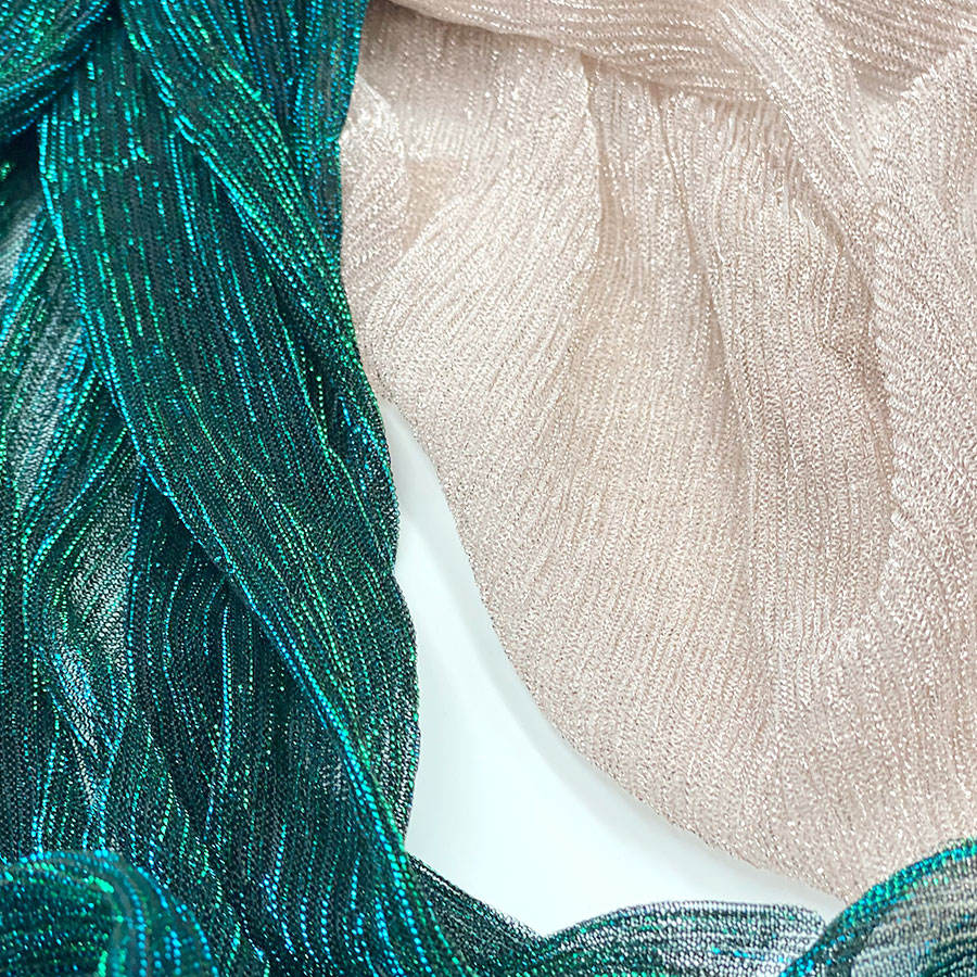 Title: The Splendor of Mermaid Textiles