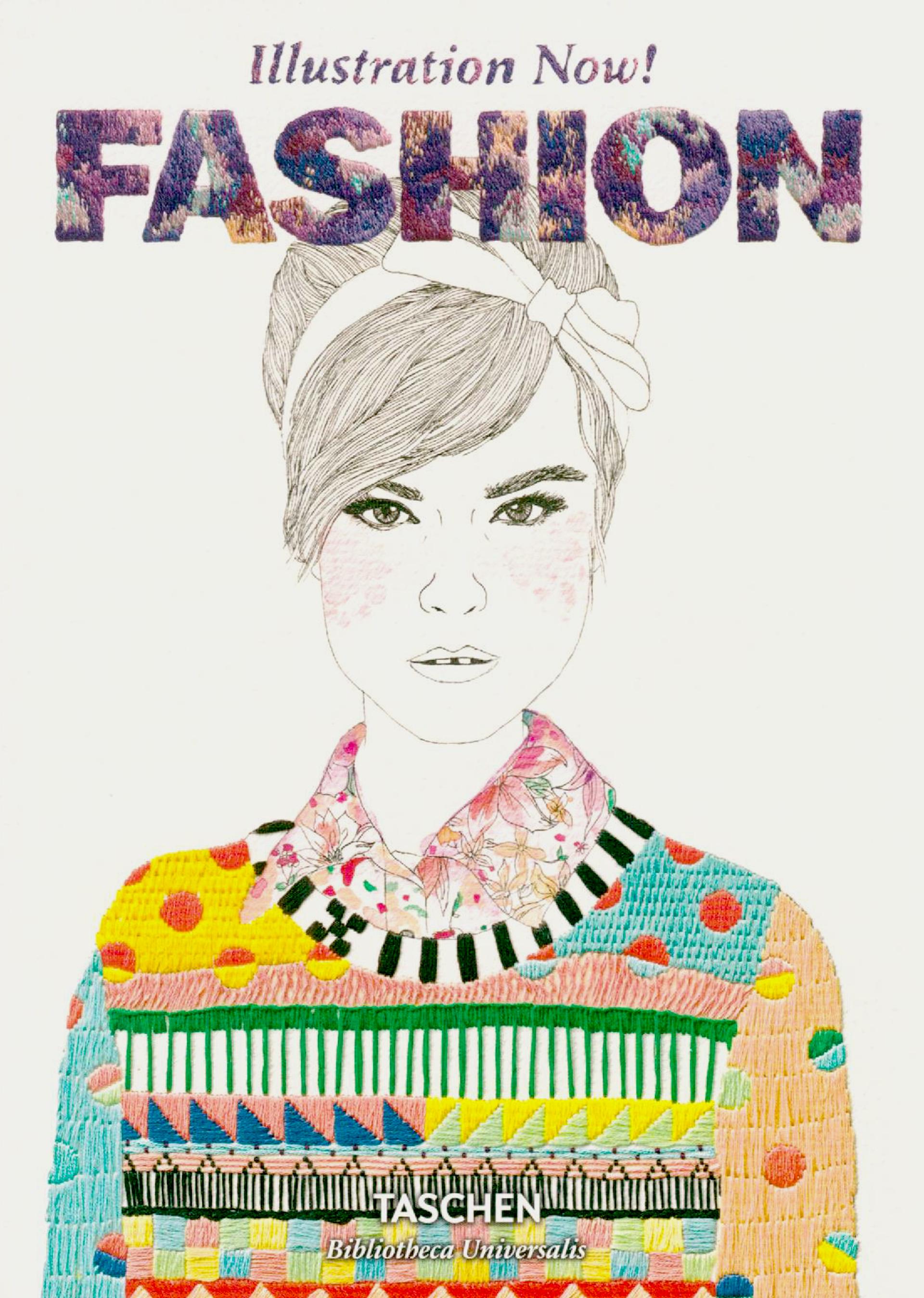 Textile Fashion Illustration Poster