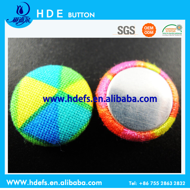 Title: The Art of Embroidery on Fabric Buttons at Textile Mills