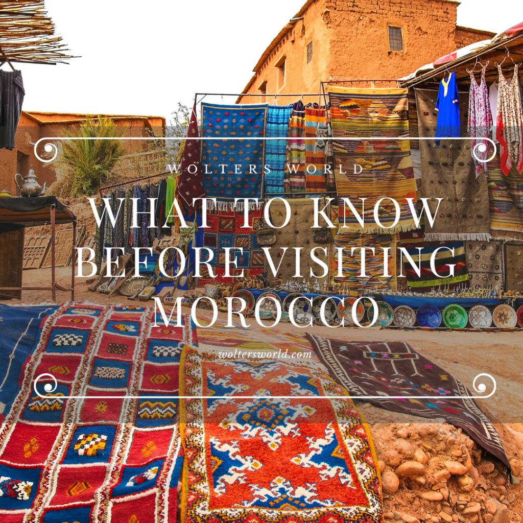 Title: The Textile Wholesale Market in Morocco