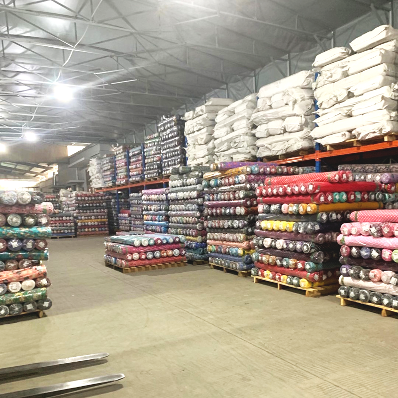 Title: The Largest Textile Wholesale Market in Zibo