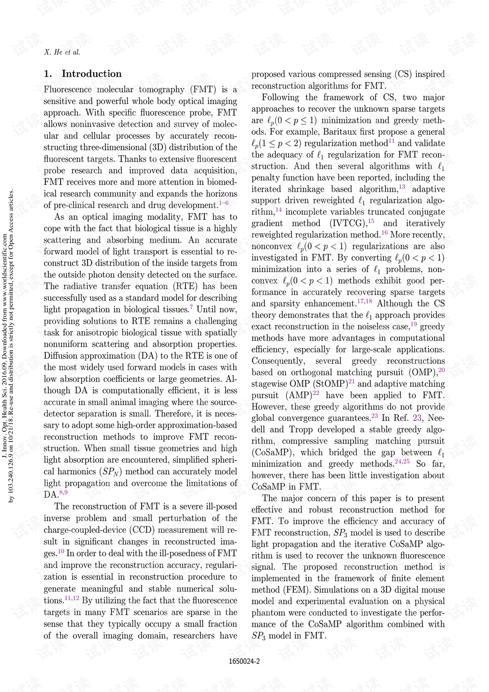 Oscillation-Based Fluorescence Real-Time Spectroscopy for Determination of Formaldehyde in Textiles