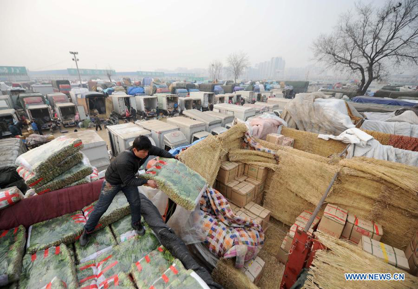 The Literary Textile Wholesale Market in Xian