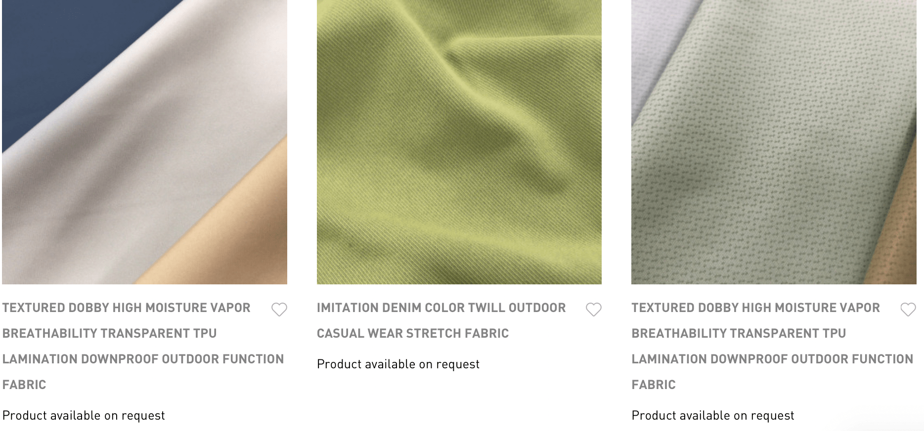 The Variety of Fabrics and Textile Materials