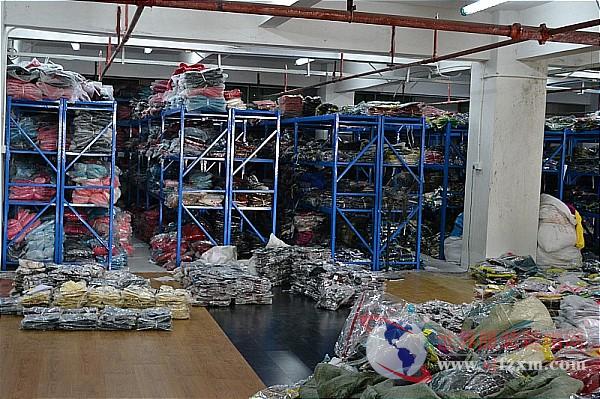 The Textile Wholesale Market in Guangzhou