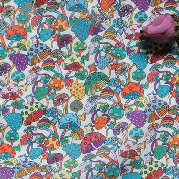 A Glimpse of Fungal Textile Patterns: A Collection of images of Mushroom Fabric Design