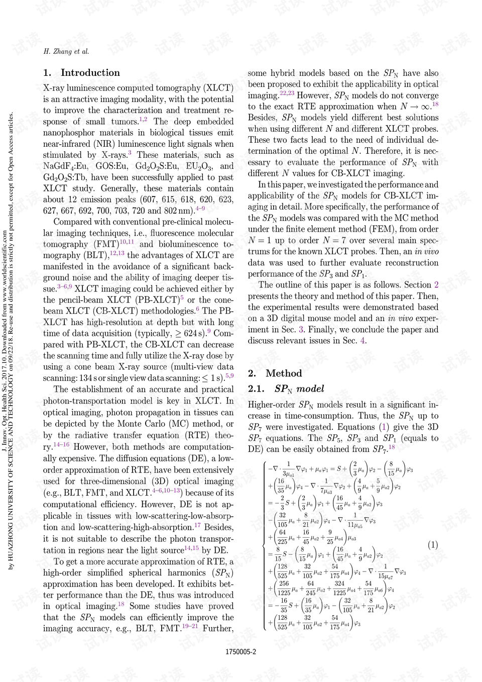 Antimicrobial Performance Evaluation of Textiles using a Absorption Method