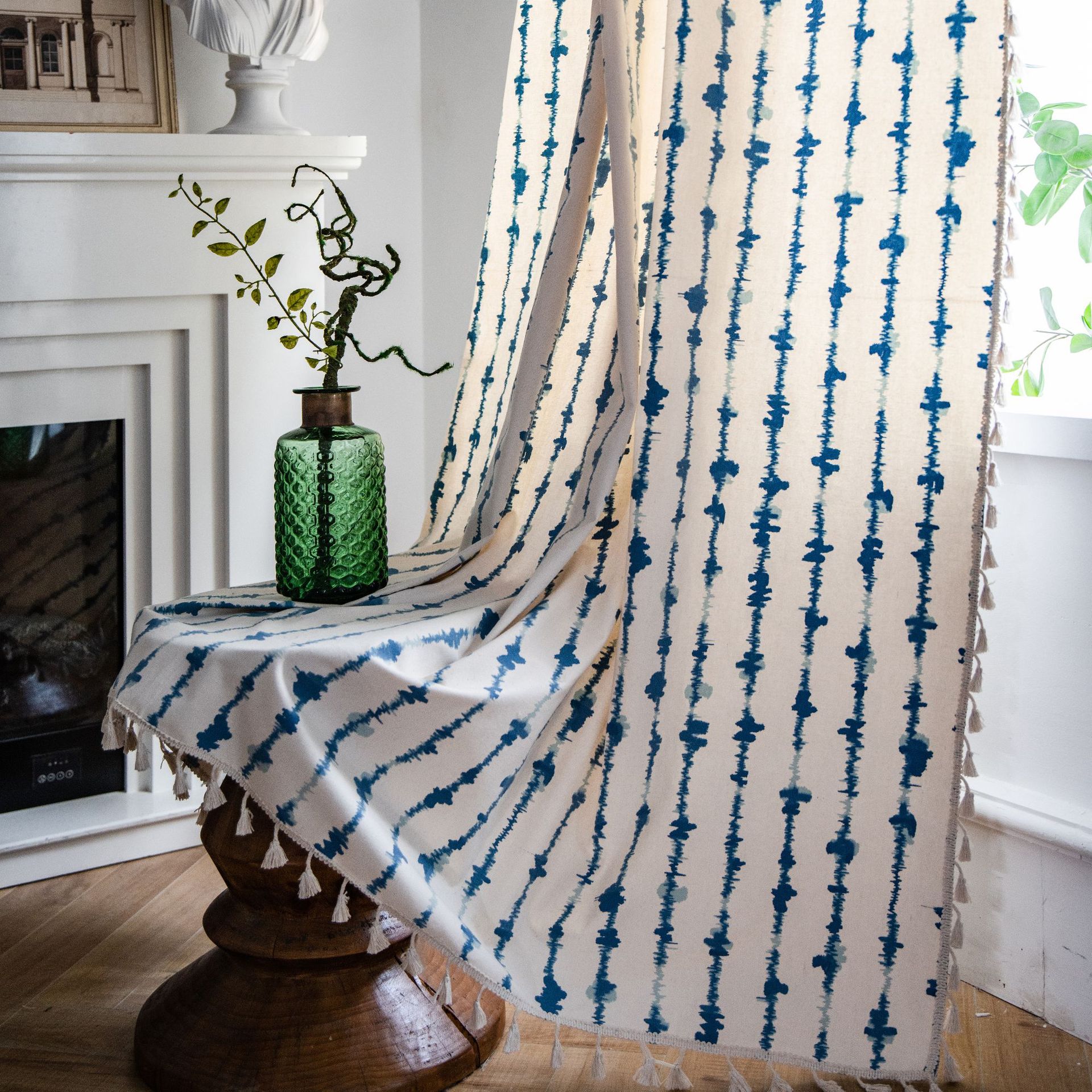 Elevating Your Home Interiors: Discover the Ideal Home Textiles with Fish in Water Window Curtains