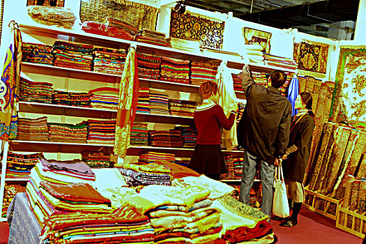 The Textile Wholesale Market in Beijing