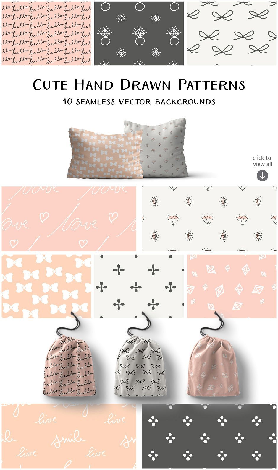 Embracing Cute Textile Patterns: A Guide to Create an Adorable Wallpaper Design