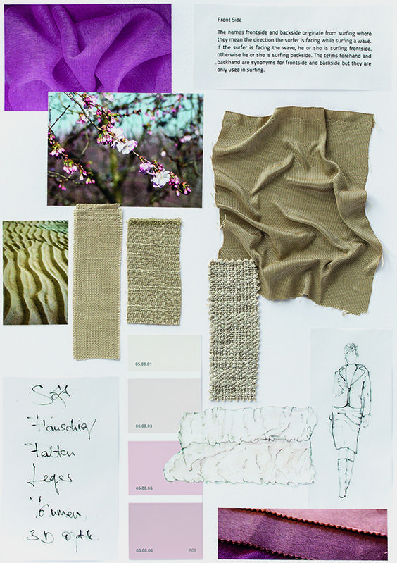 Exploring the World of Textile Design through Sketching Scenery Materials