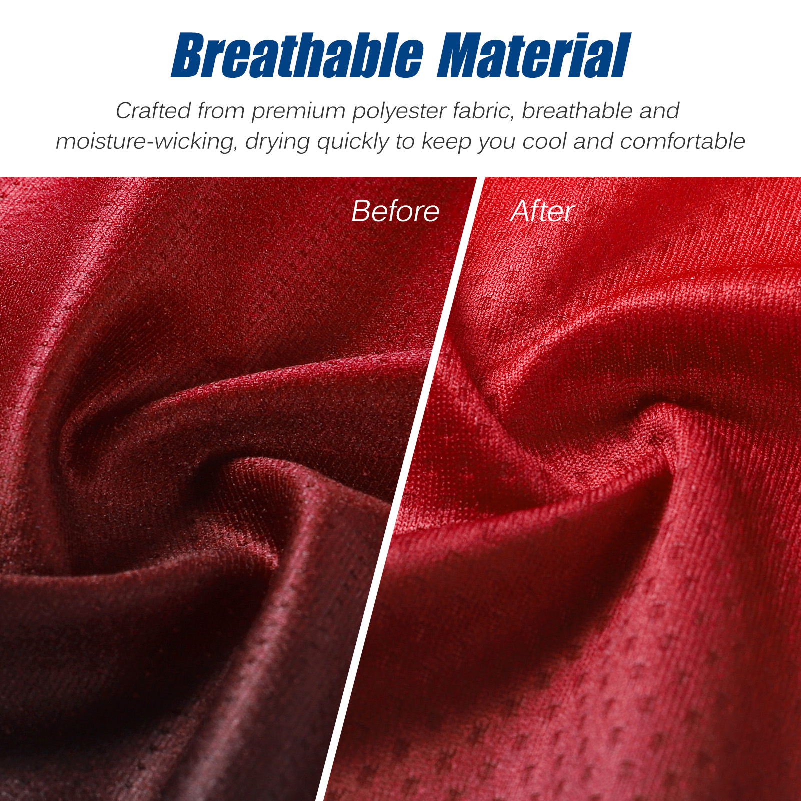 Moisture-Wicking and Breathable Textiles