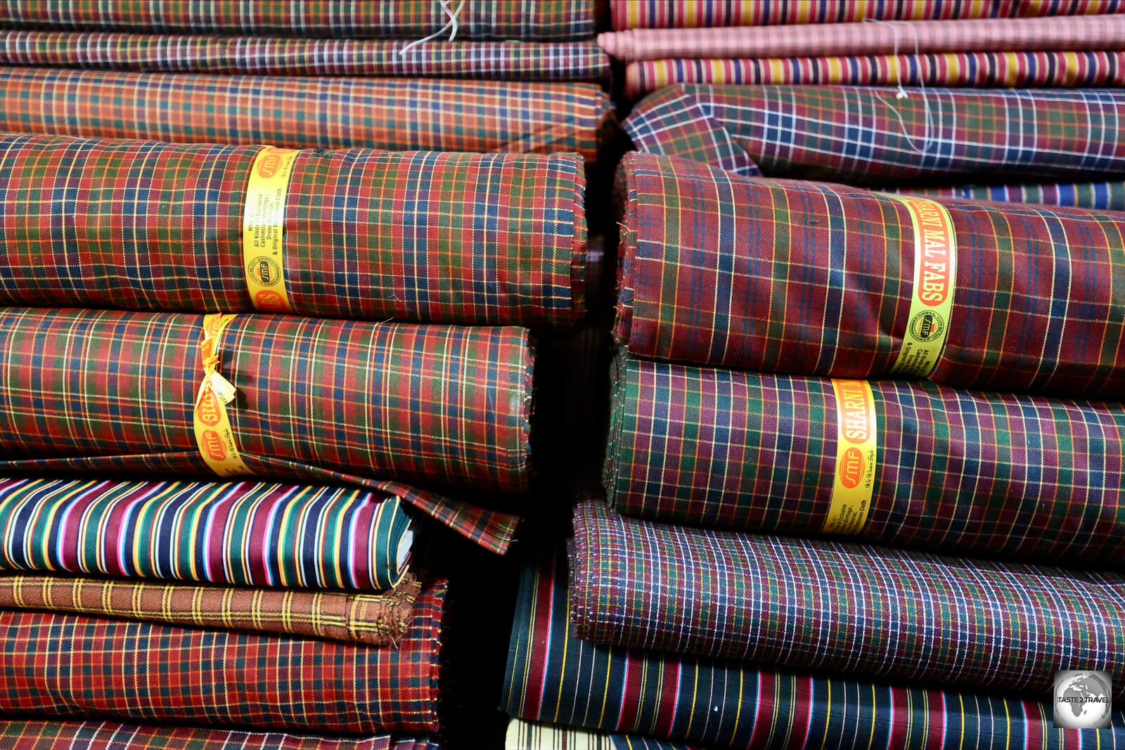 The Textile Fabric Wholesale Market in Puyang