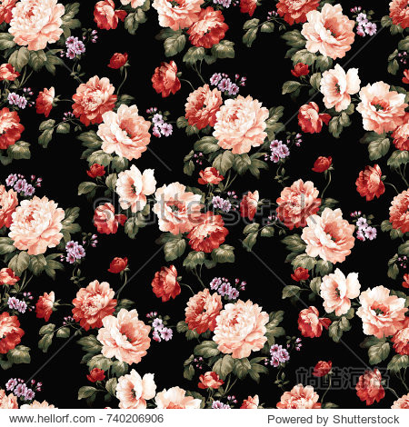 Textile Pattern Wallpaper