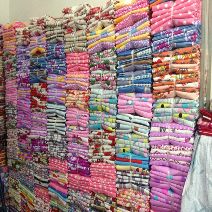 Wholesale Textiles at Hua Run Wan Jia Supermarket