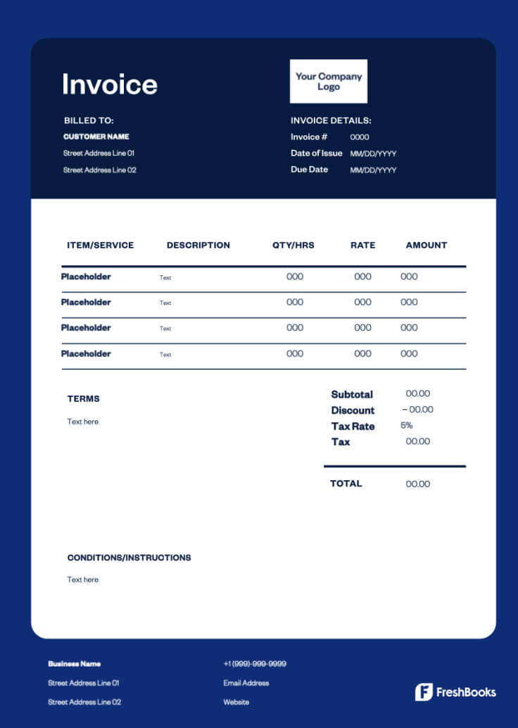 Export Textile Invoice Template Download for International Business