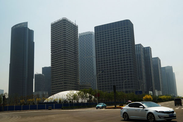 The Road of Langfang Textile Factory