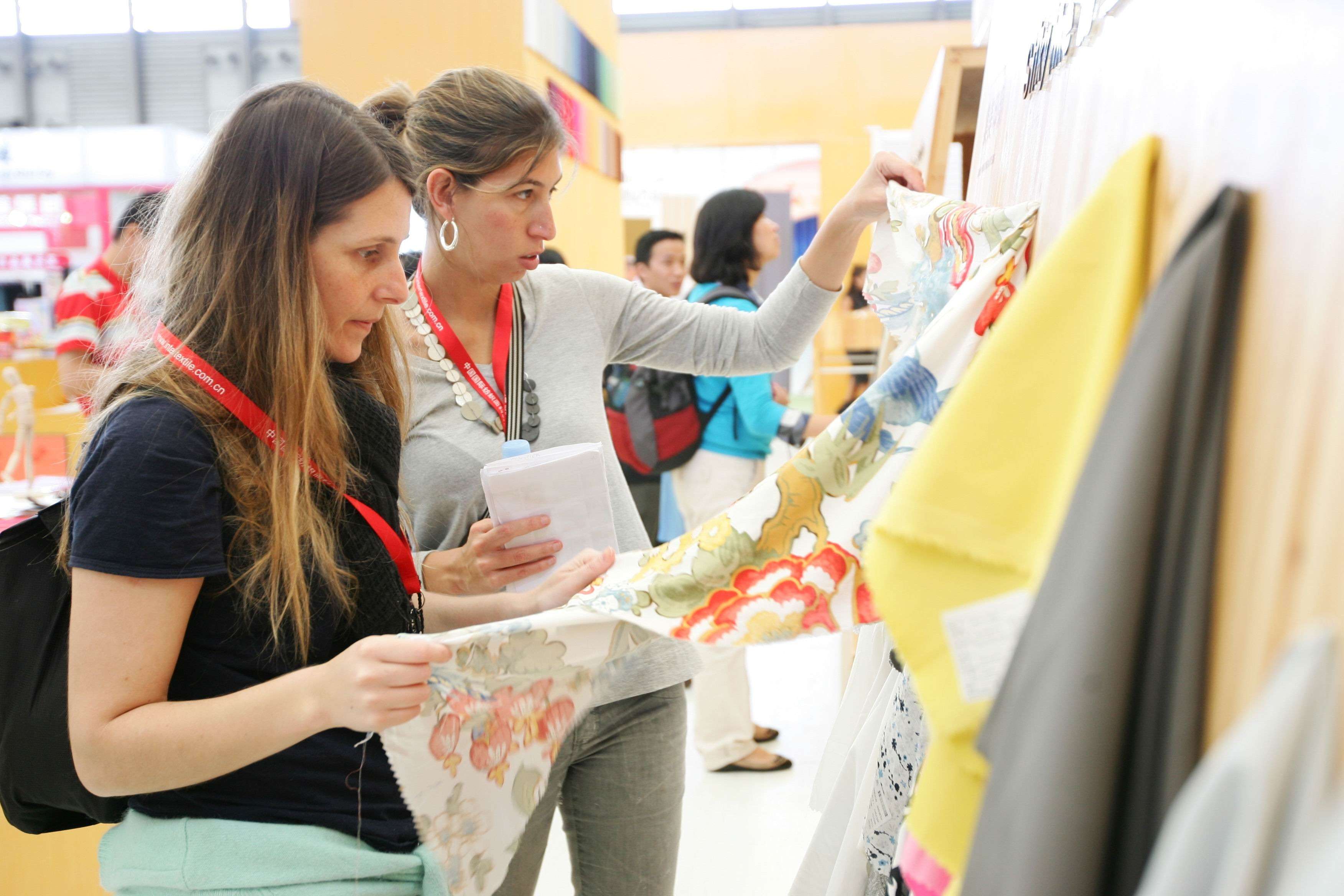 A Stunning Showcase of Textile Fabrics at the International Trade Exhibition