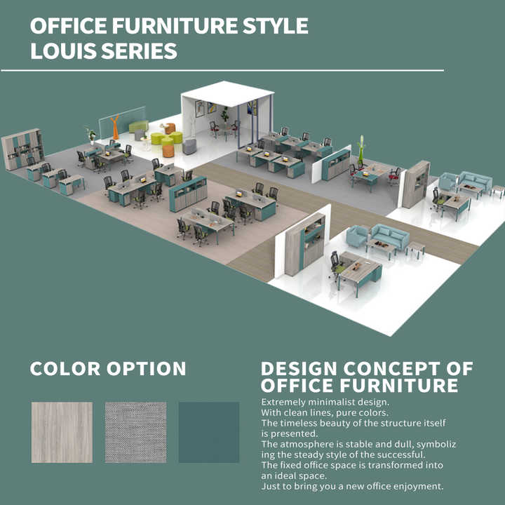 Efficient and Professional Office Interior Design for Textile Mills