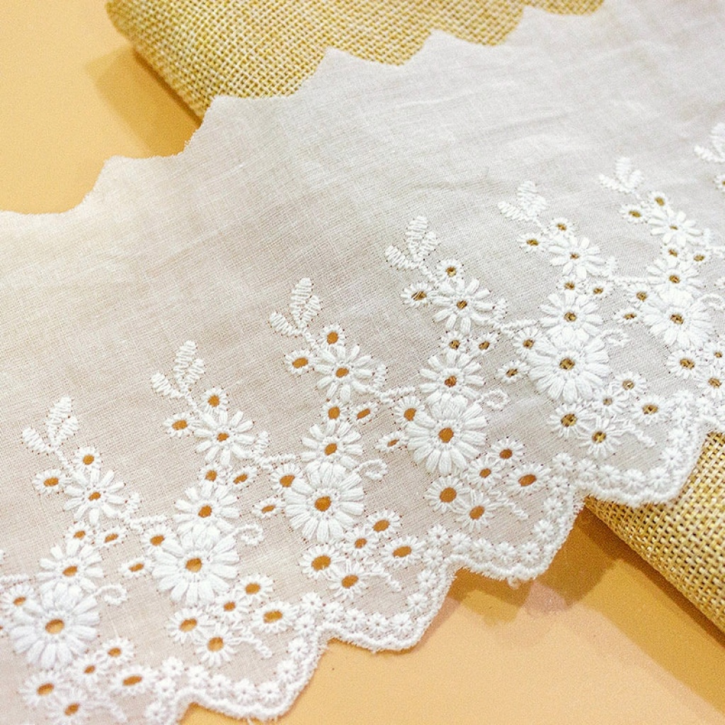 Brands of Pure Cotton Lace Textiles