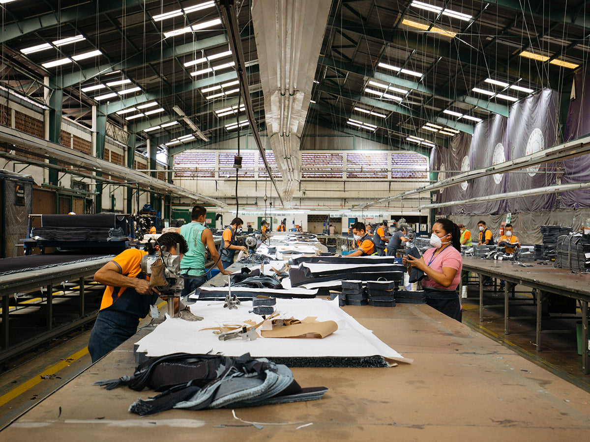 The Textile Industry in Yinghuang: A Glance at a nearby Factory