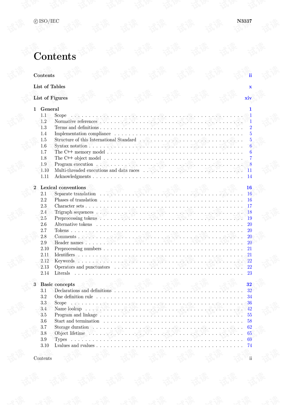 American Standard for Textile Components and Tolerance