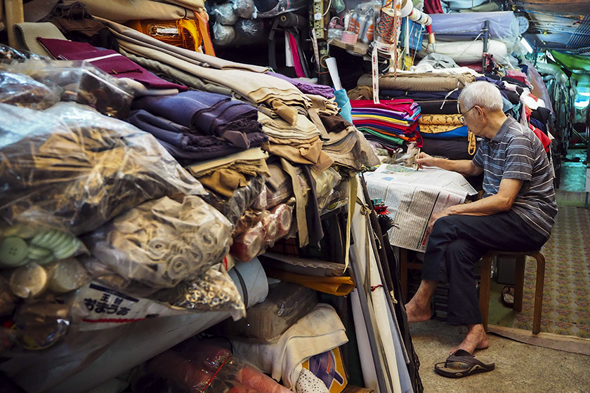 The Textile Wholesale Market in Fujian, Xiamen