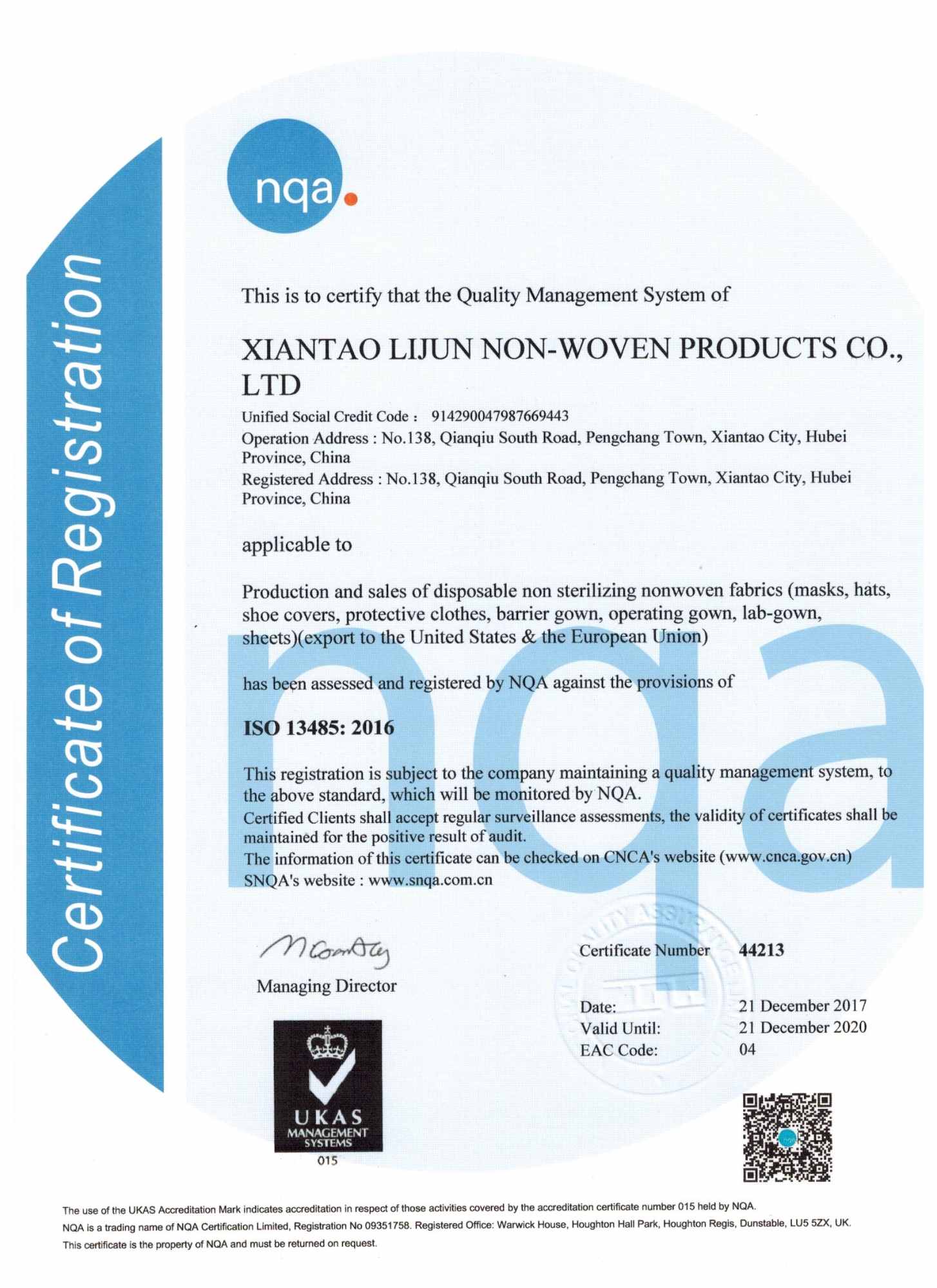 Navigating the World of Textile Industry Standards with ISO Certifications in Nantong