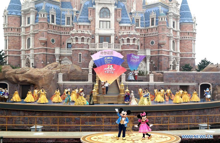 Shanghai Disney Theme Parks Unique Fashion Industry