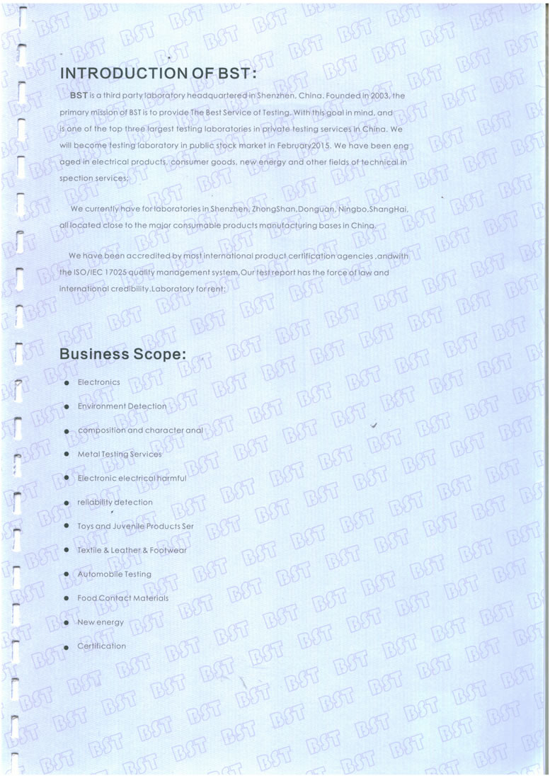 Textile Colorfastness MSDS Report